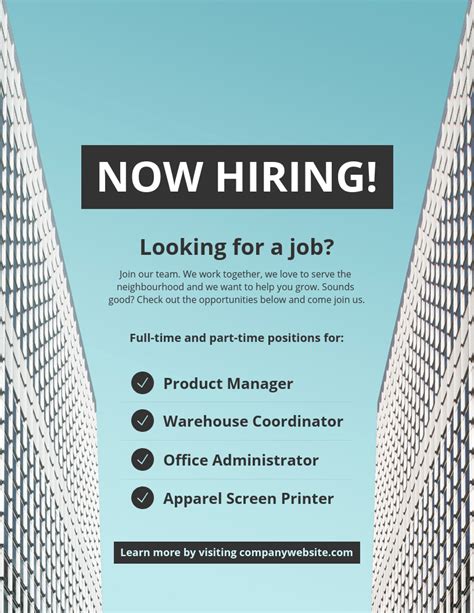 Now Hiring! The City of Big .